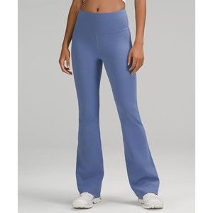 Lululemon Groove Super-High-Rise Flared Pant Nulu Blue 6
